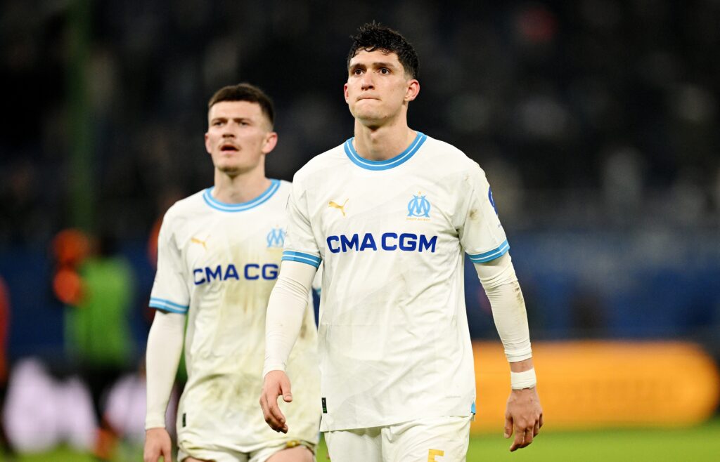 balerdi FC Shakhtar Donetsk v Olympique de Marseille: Knockout Round Play-offs First Leg - UEFA Europa League 2023/24