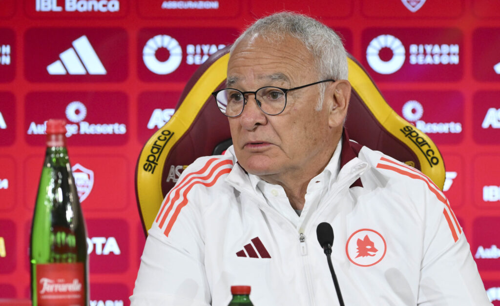 Ranieri AS Roma Press Conference