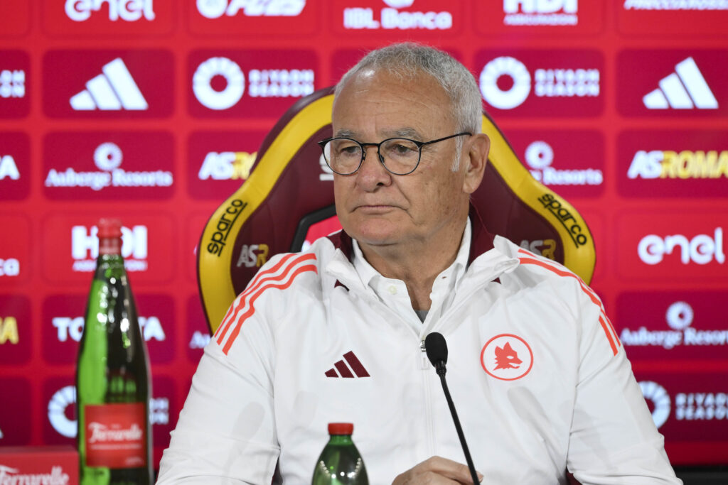 Ranieri AS Roma Press Conference