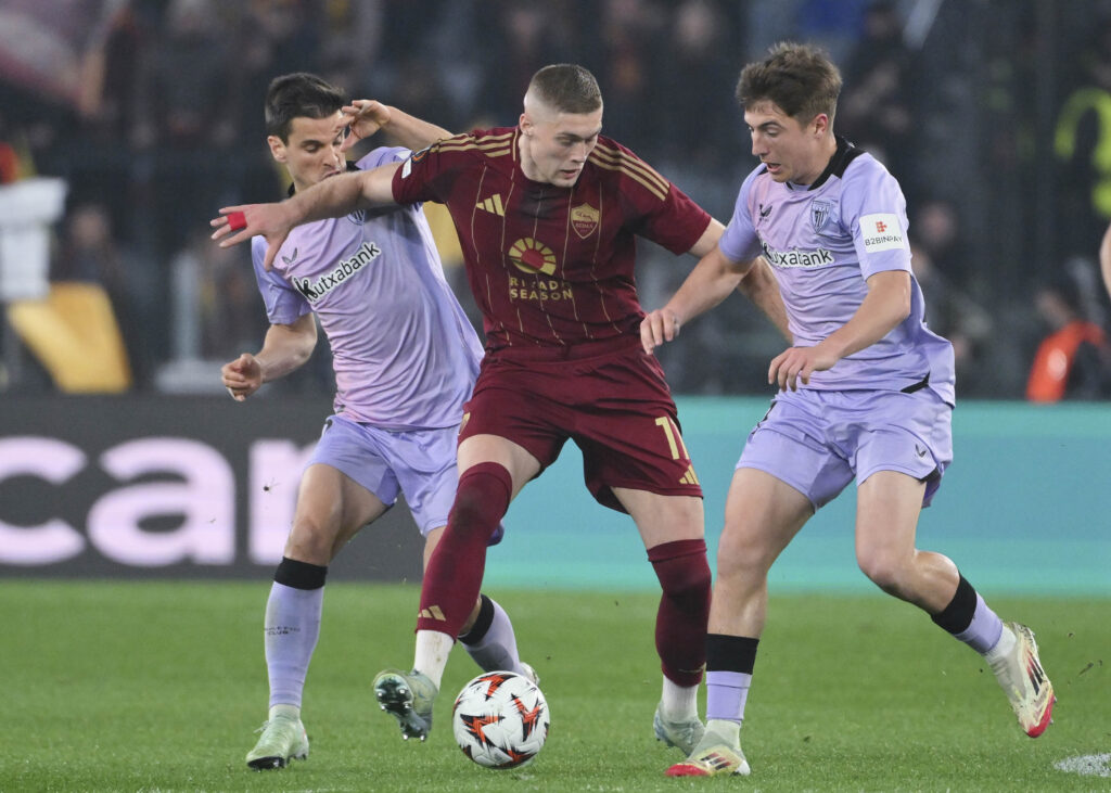 AS Roma v Athletic Club - UEFA Europa League 2024/25 Round of 16 First Leg