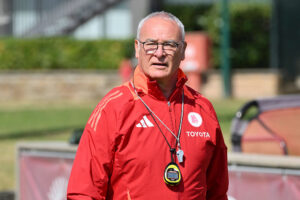 Ranieri AS Roma Training Session