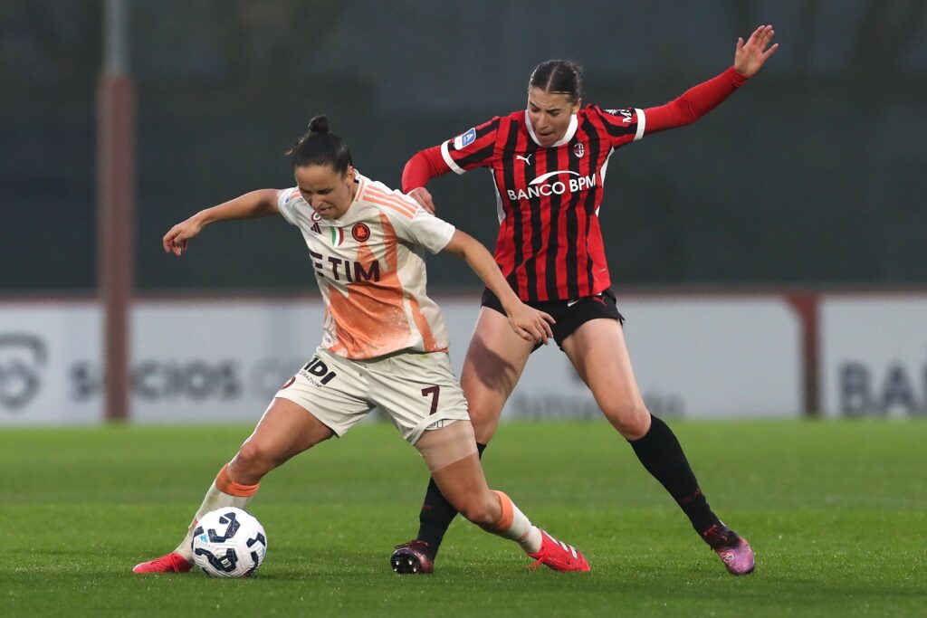 AC Milan v AS Roma - Women Serie A Playoff Group A