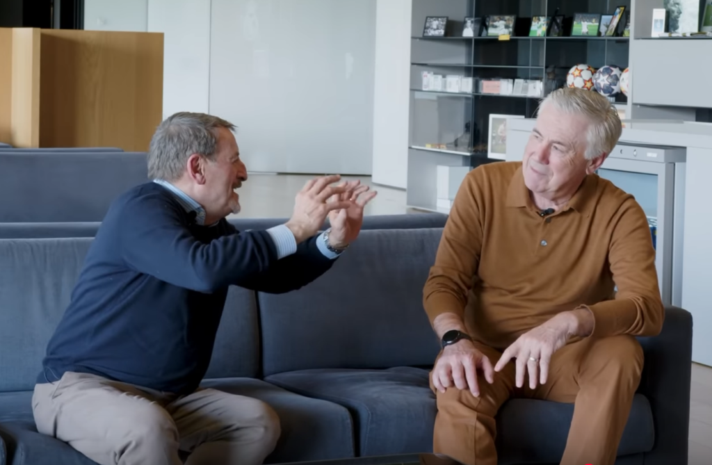 ancelotti giacomo poretti Screenshot 2025-03-06 at 12-47-26 Ep.26 S3 Non essere superstizioso porta sfiga con CARLO ANCELOTTI PORETCAST powered by Illumia - YouTube