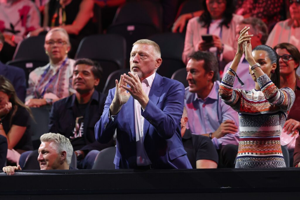 boris becker Laver Cup 2024 - Day 3