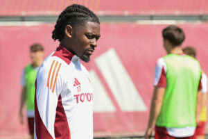 Konè AS Roma Training Session