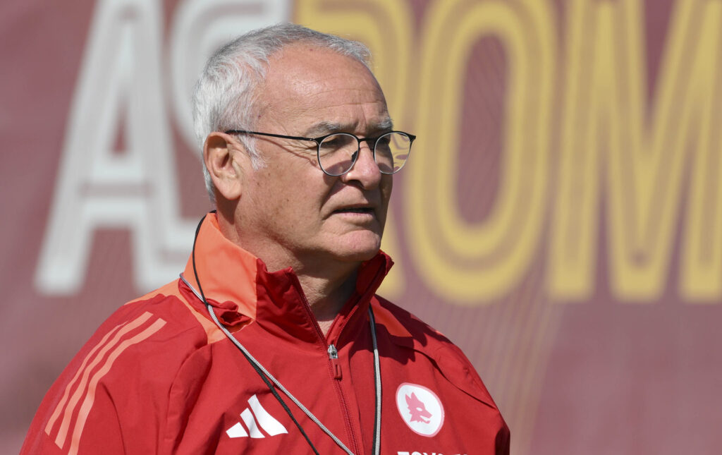 Ranieri AS Roma Training Session