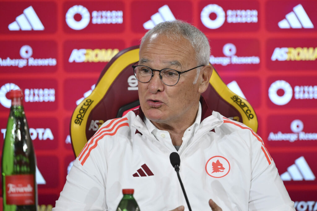 Ranieri AS Roma Press Conference
