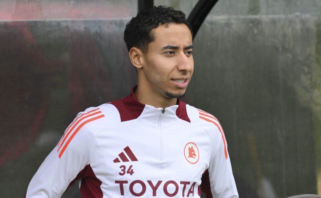 Salah-Eddine AS Roma Training Session