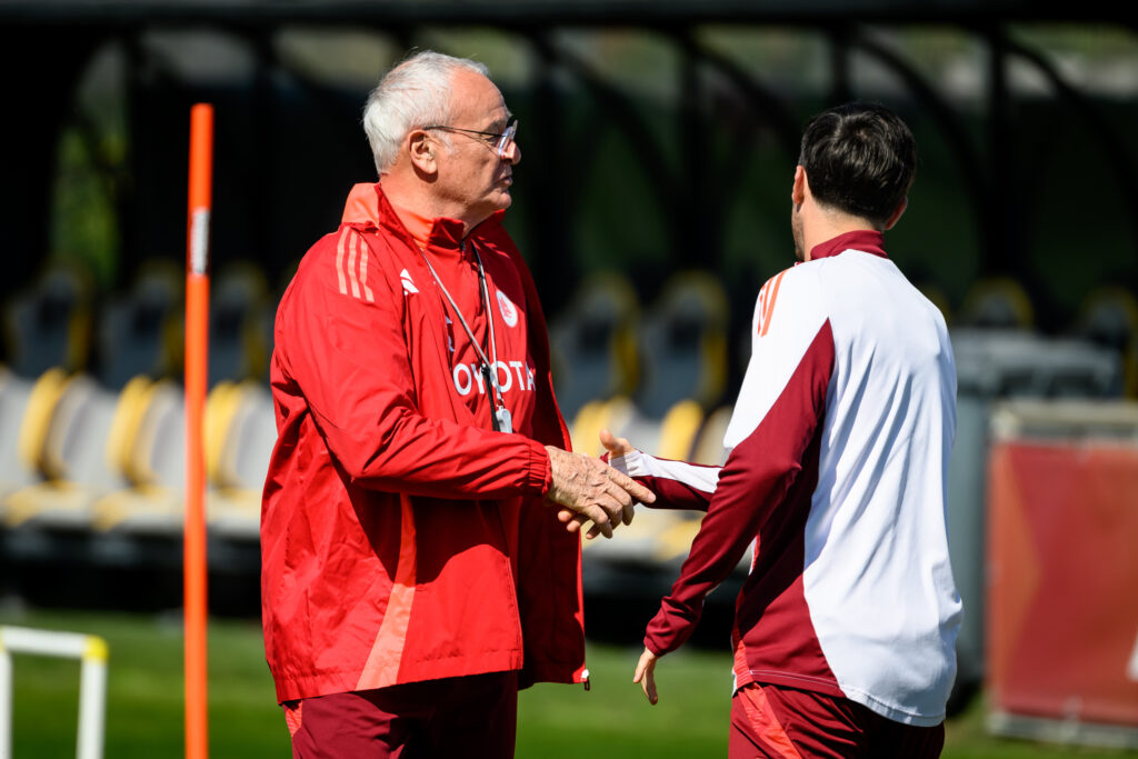Ranieri AS Roma Training Session