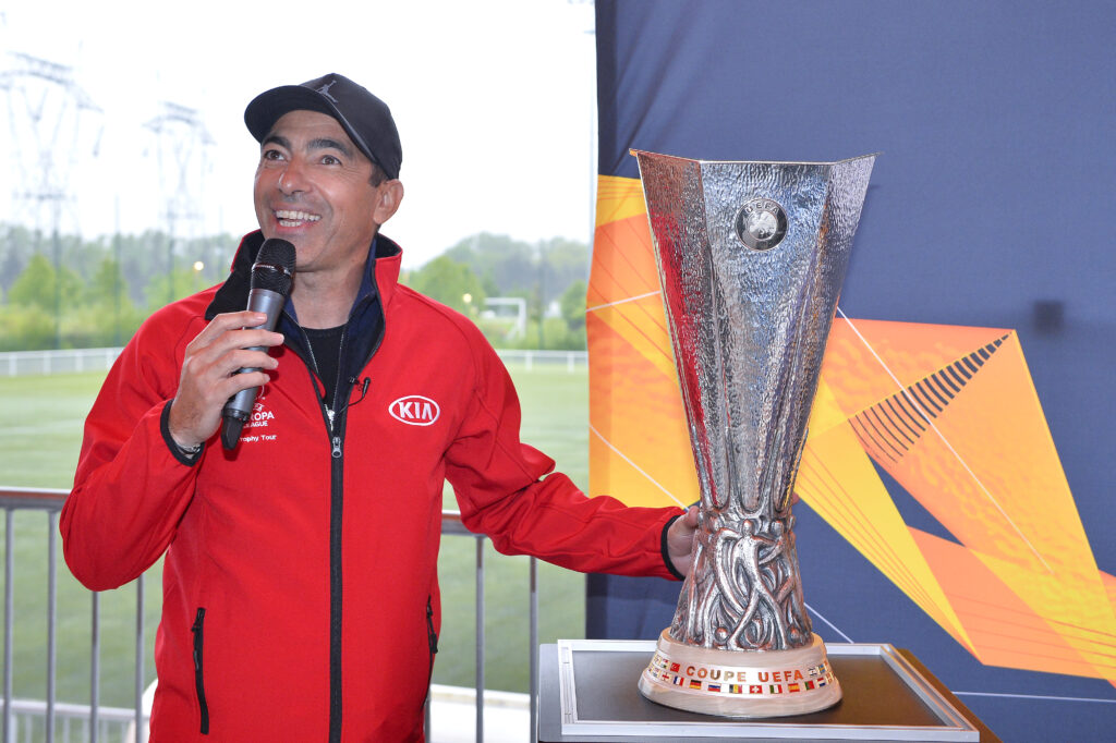 UEL Trophy Tour Driven by Kia Visits Paris