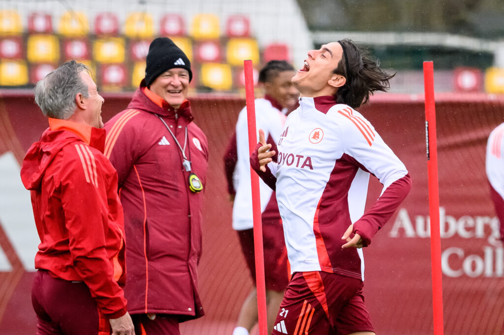 dybala AS Roma Training Session