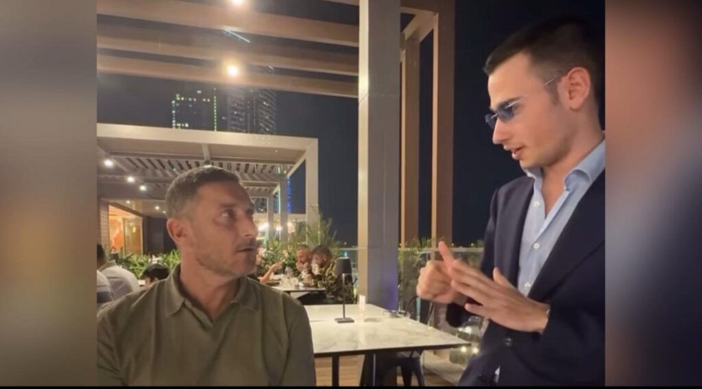 Totti e il mago