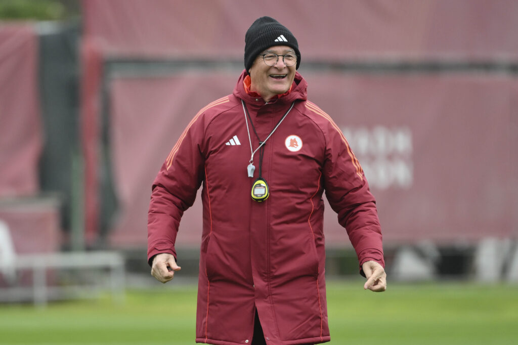 Ranieri AS Roma Training Session