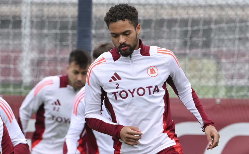 Rensch AS Roma Training Session