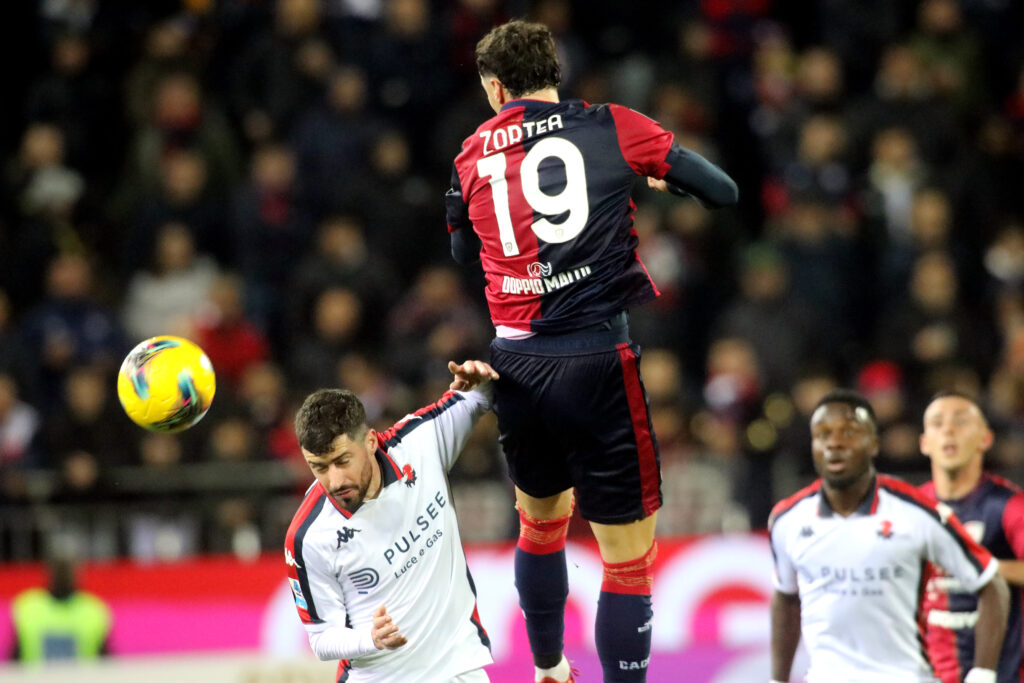Zortea Cagliari v Genoa - Serie A