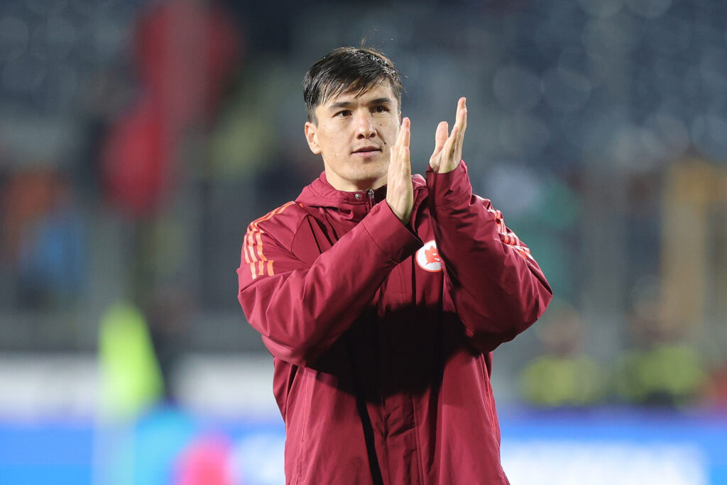 Shomurodov Empoli v AS Roma - Serie A