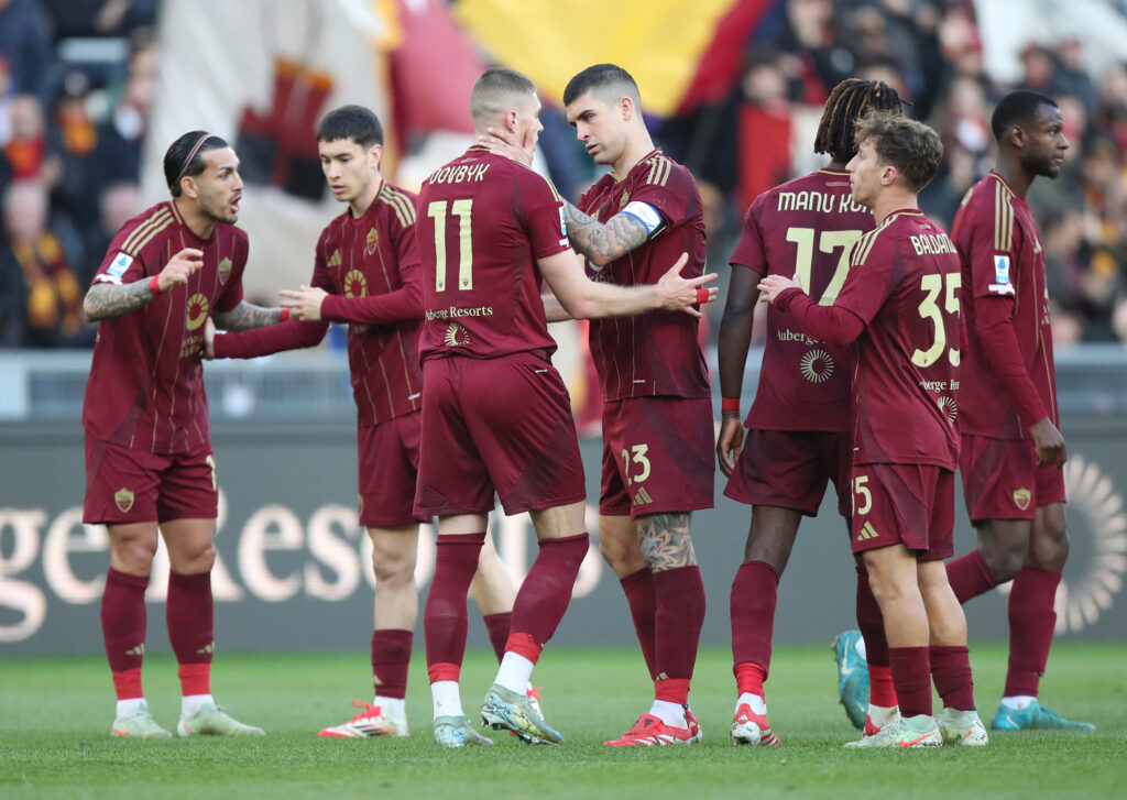 dovbyk mancini roma cagliari