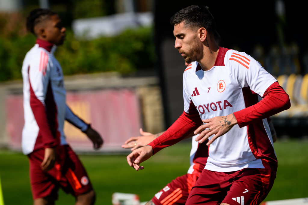 Pellegrini AS Roma Training Session