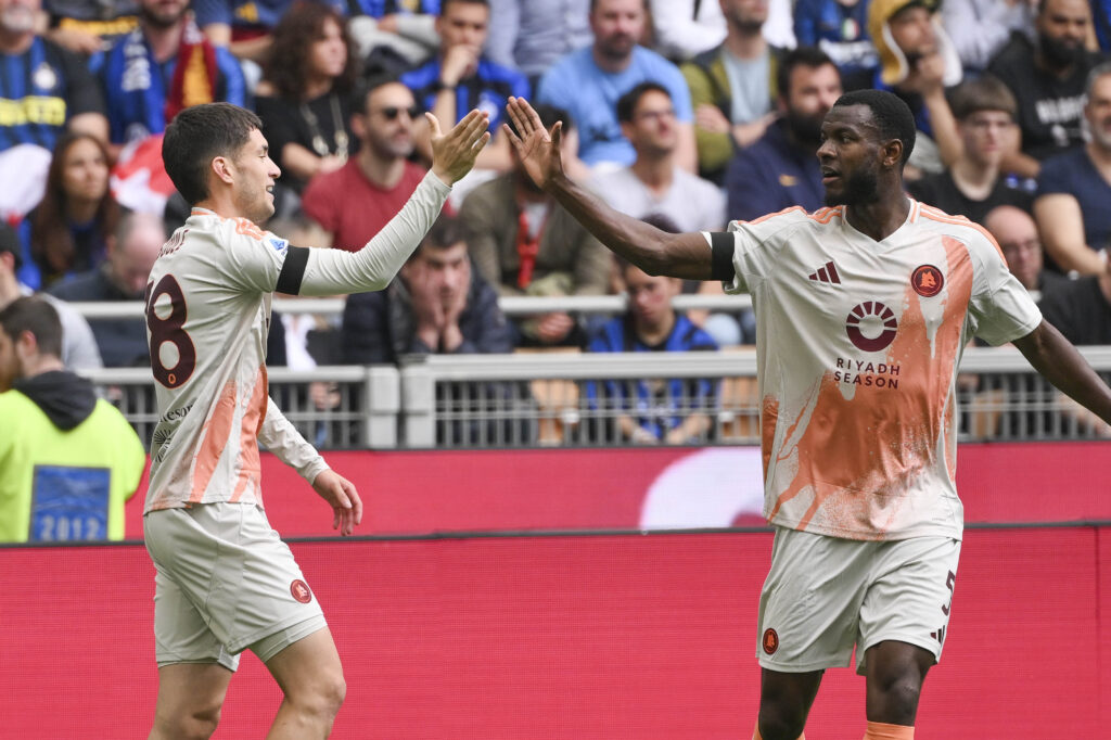 Soule Ndicka FC Internazionale v AS Roma - Serie A