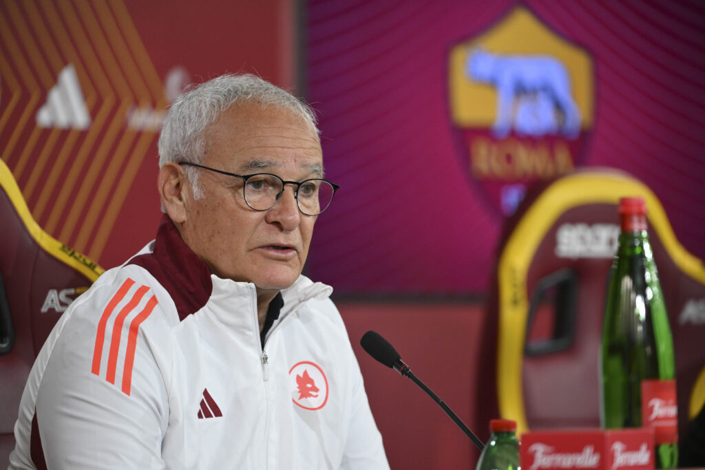 Ranieri AS Roma Press Conference