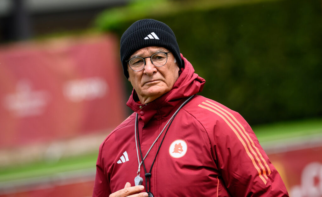 Ranieri AS Roma Training Session