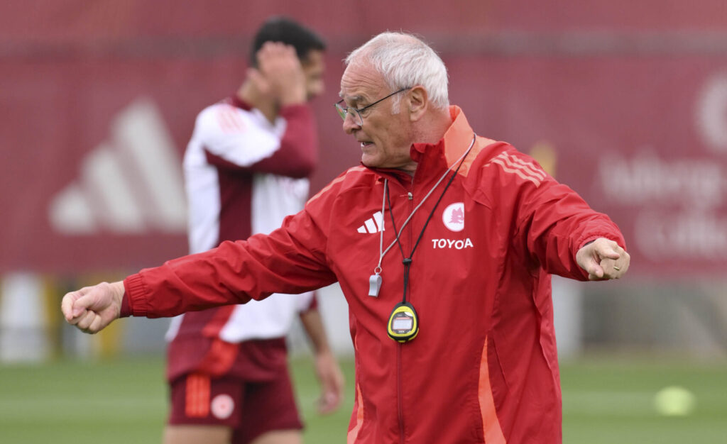 Ranieri AS Roma Training Session