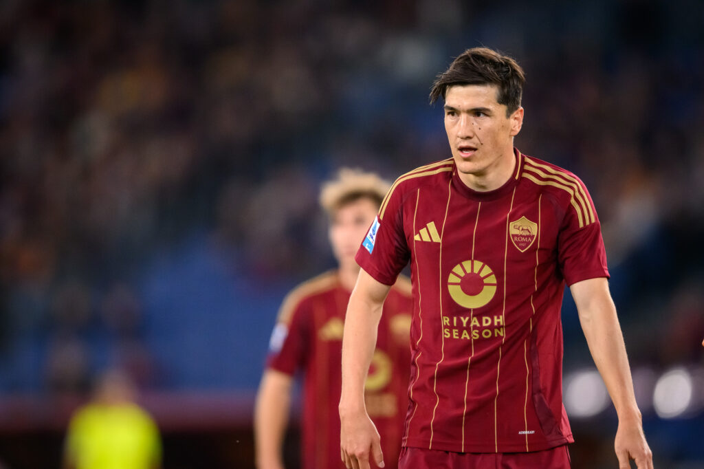 shomurodov AS Roma v Verona - Serie A