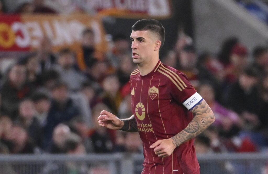 mancini AS Roma v Verona - Serie A