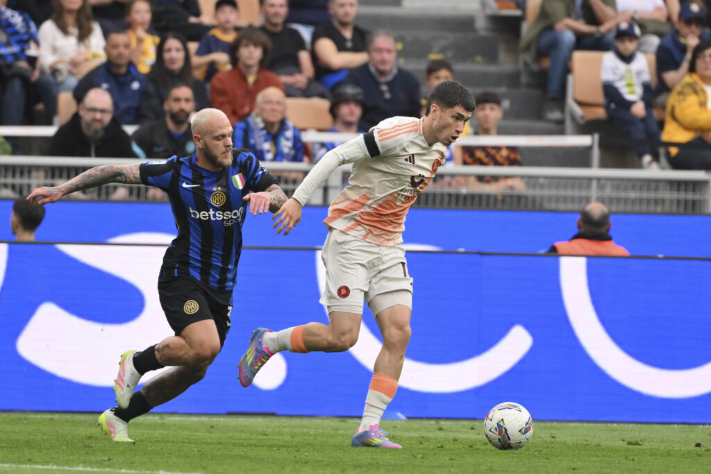 Soule Dimarco FC Internazionale v AS Roma - Serie A