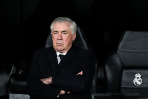 ancelotti Real Madrid C.F. v Arsenal FC - UEFA Champions League 2024/25 Quarter Final Second Leg