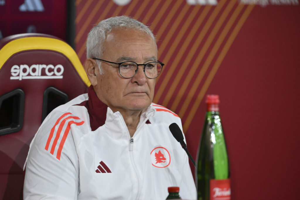 Ranieri AS Roma Press Conference