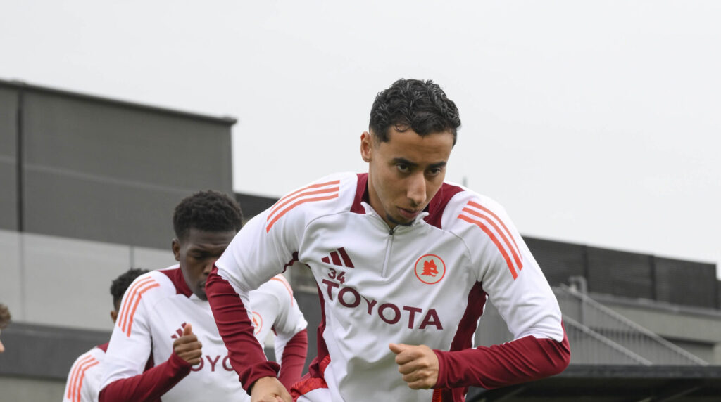 salah-eddine AS Roma Training Session