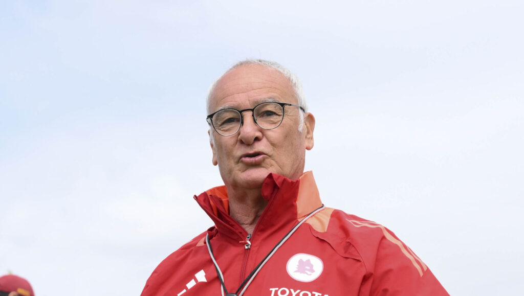 Ranieri AS Roma Training Session