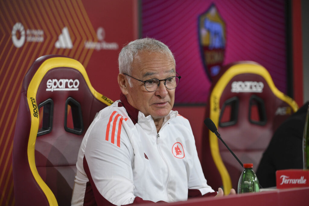 Ranieri AS Roma Press Conference
