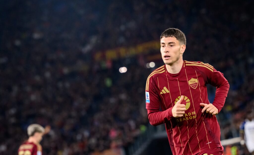 matias soulé AS Roma v Verona - Serie A