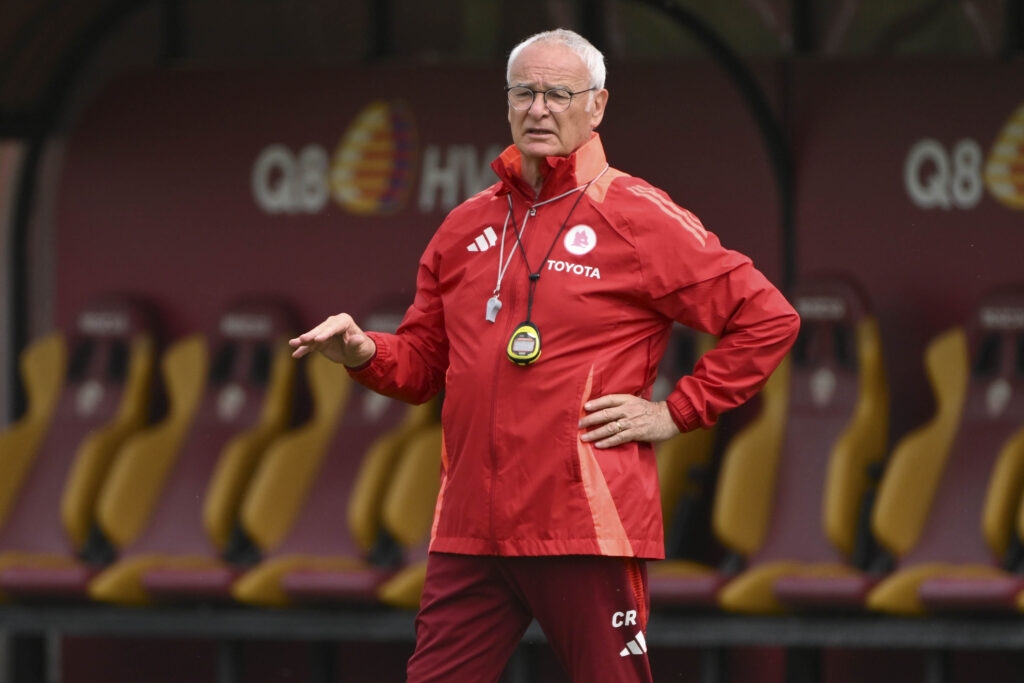 Ranieri AS Roma Training Session