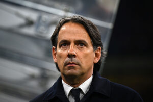 simone inzaghi FC Internazionale v AC Milan: Semi Final - Coppa Italia