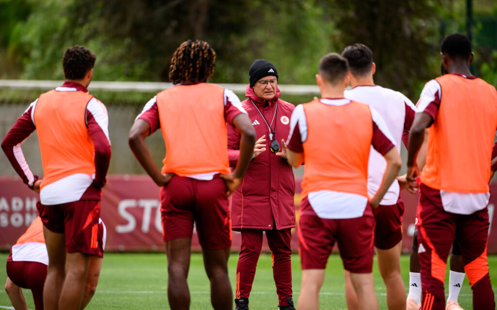 Allenamento AS Roma Training Session