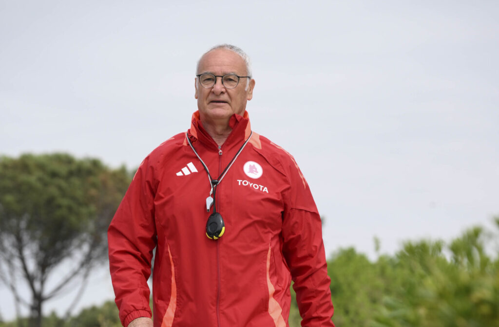 ranieri AS Roma Training Session