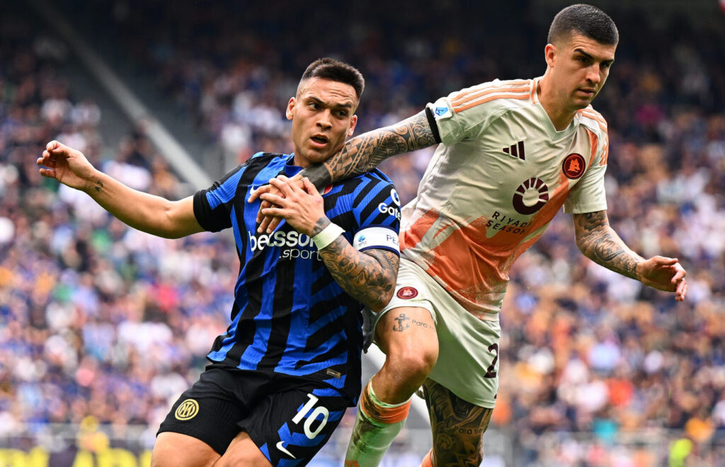 Mancini Lautaro FC Internazionale v AS Roma - Serie A