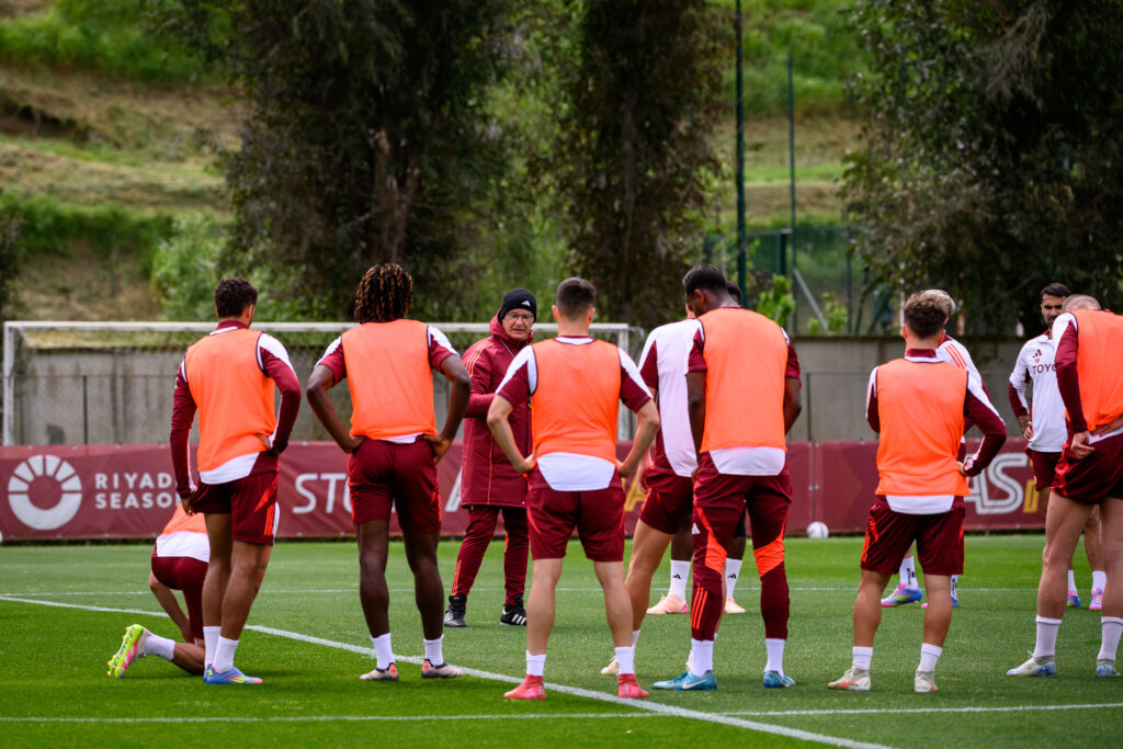 Allenamento AS Roma Training Session
