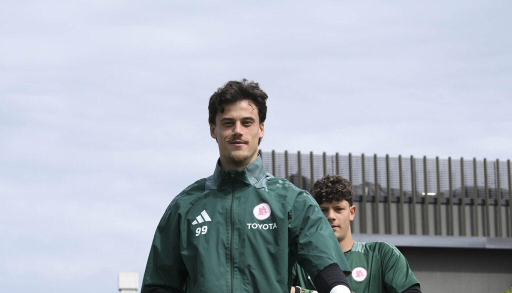 svilar AS Roma Training Session