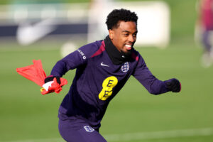 England Training angel gomes