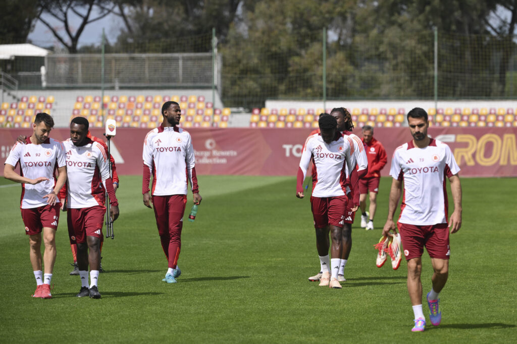 squadra AS Roma Training Session