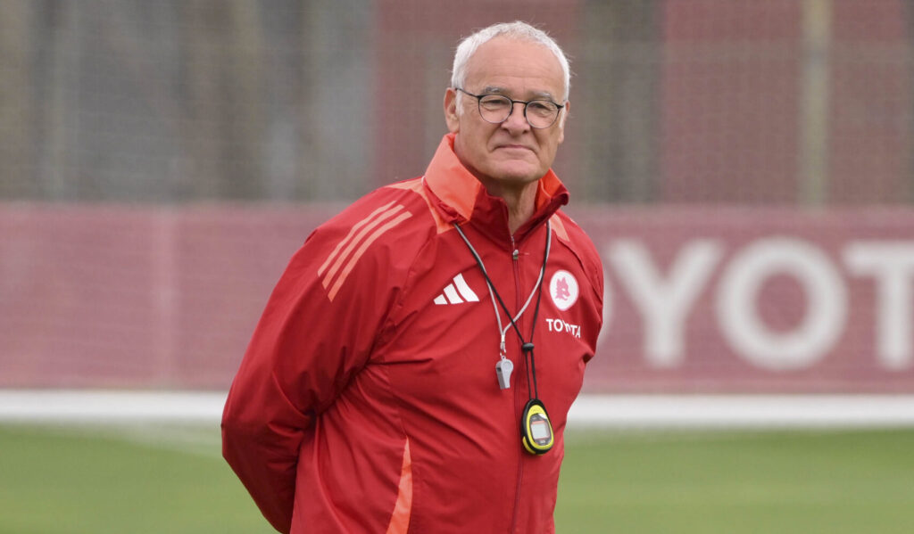 Ranieri AS Roma Training Session