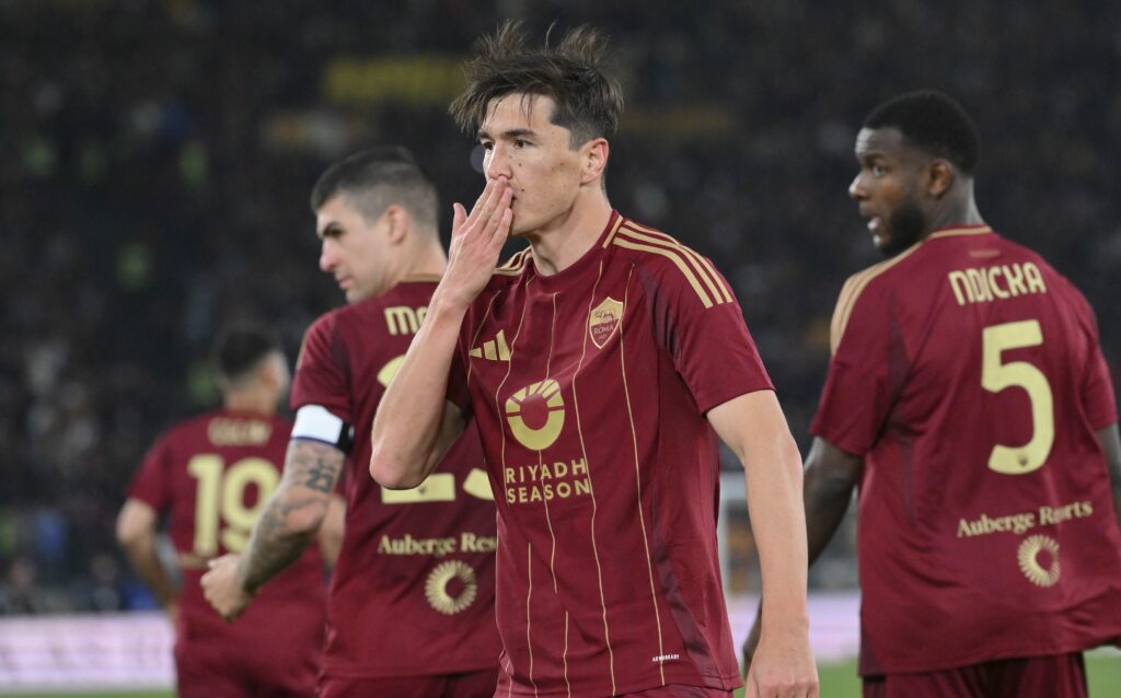 Shomurodov AS Roma v Juventus - Serie A