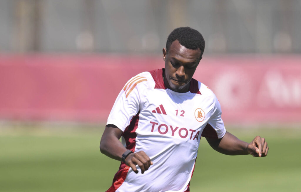saud AS Roma Training Session