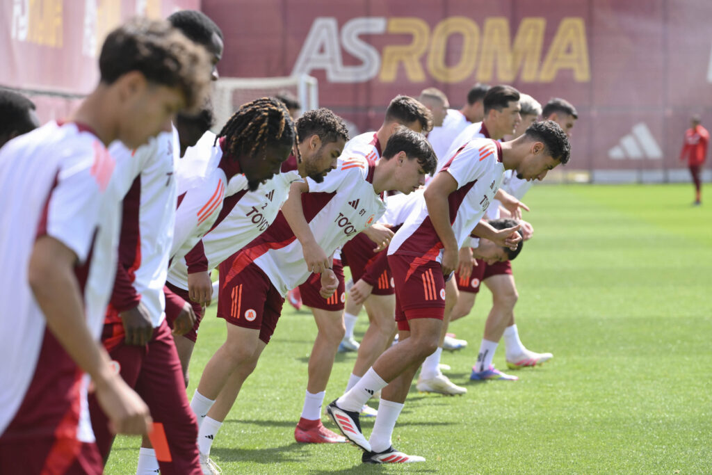 squadra AS Roma Training Session