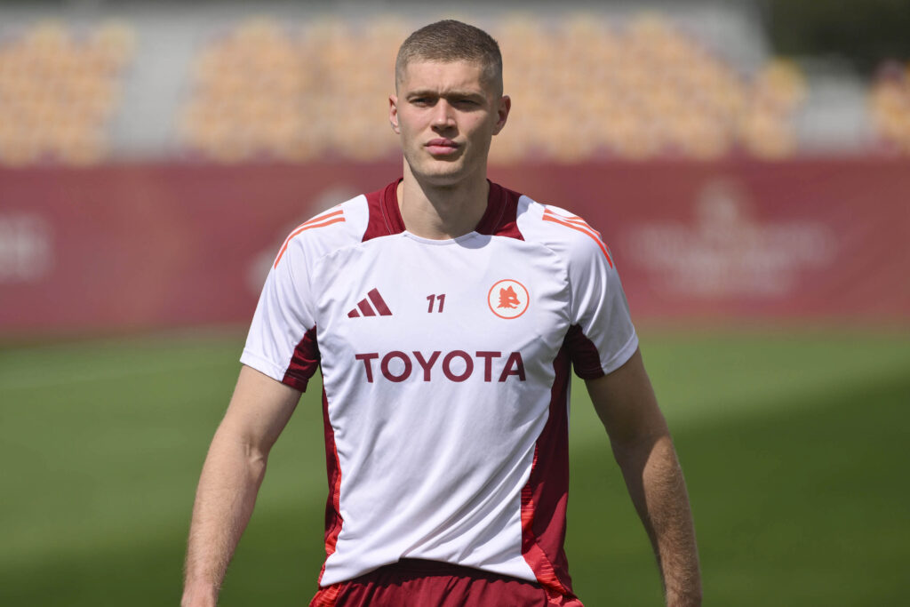 Dovbyk AS Roma Training Session