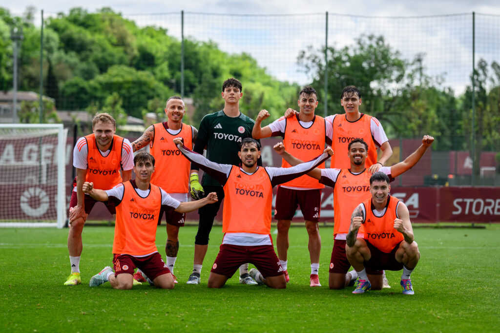 AS Roma Training Session